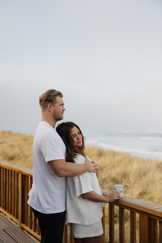 coffee & wave watching